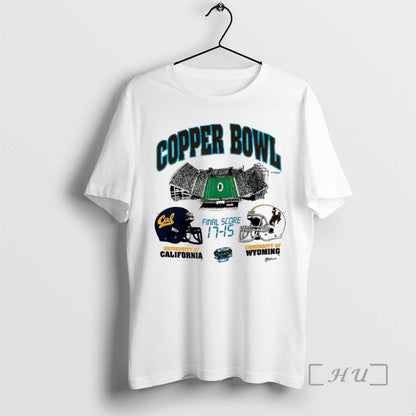 Officials Copper Bowl Final Score 17 15 University California Vs