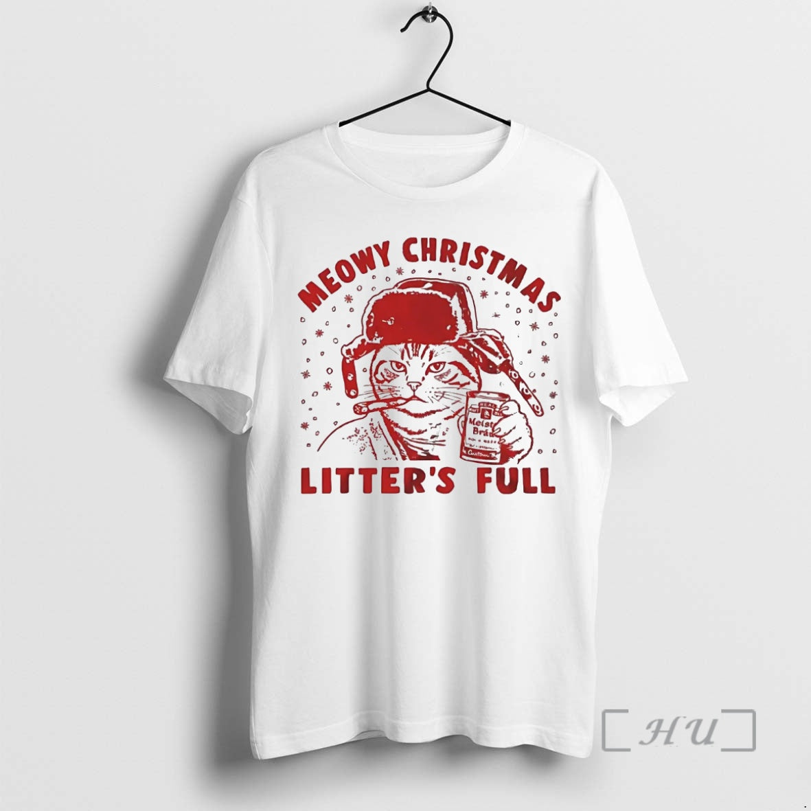 Officials Cousin Eddie Cat Meowy Litters Full Shirt Authentic Design