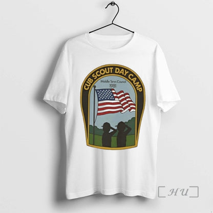 Officials Cub Scout Day Camp Middle Tenn Council 1981 TShirt
