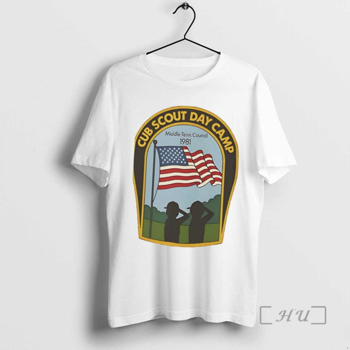 Officials Cub Scout Day Camp Middle Tenn Council 1981 Shirt Vintage