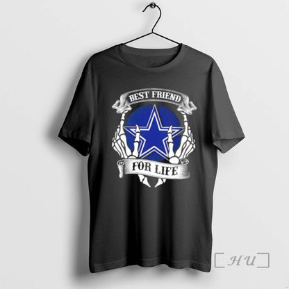 Officials Dallas Cowboys Football Best Friend Life Hands Bones Hoodie
