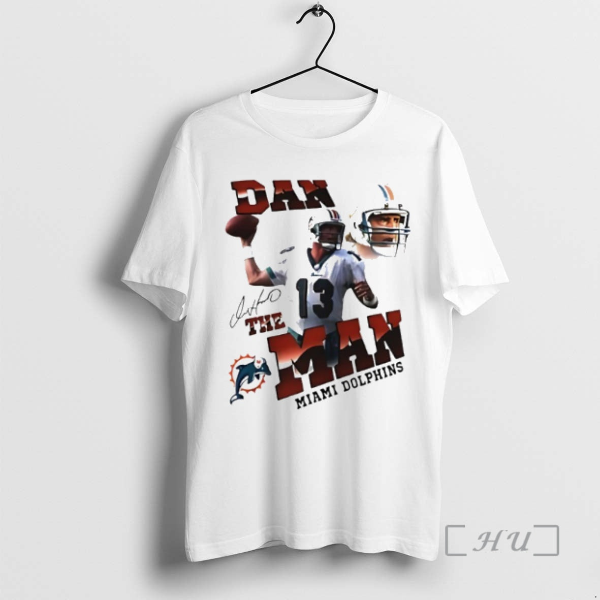 Officials Dan Marino Miami Dolphins Football Tee Exclusive Apparel