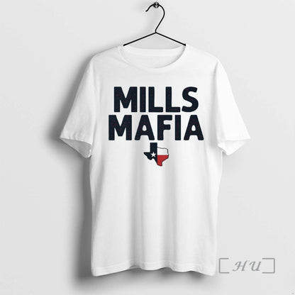 Officials Davis Mills Mafia Texas State Circle Long Sleeve Unique