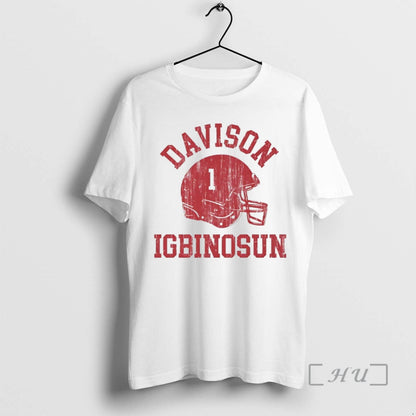 Officials Davison Igbinosun Helmet Ohio State Buckeyes Shirt Elegant