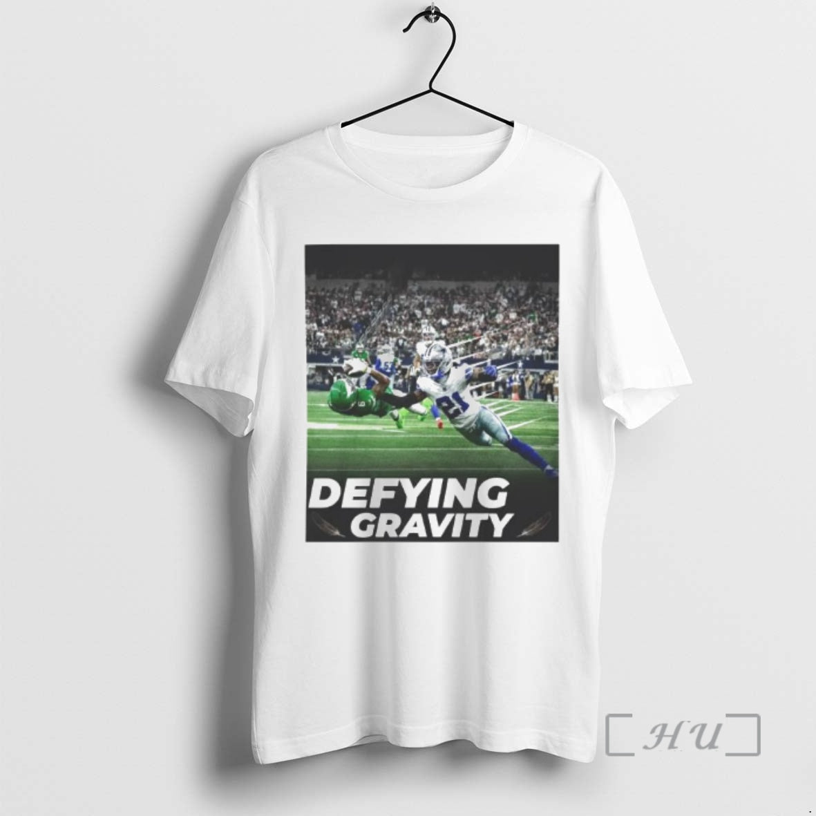 Officials Devonta Smith Touchdown Defying Gravity Ornaments Shirt