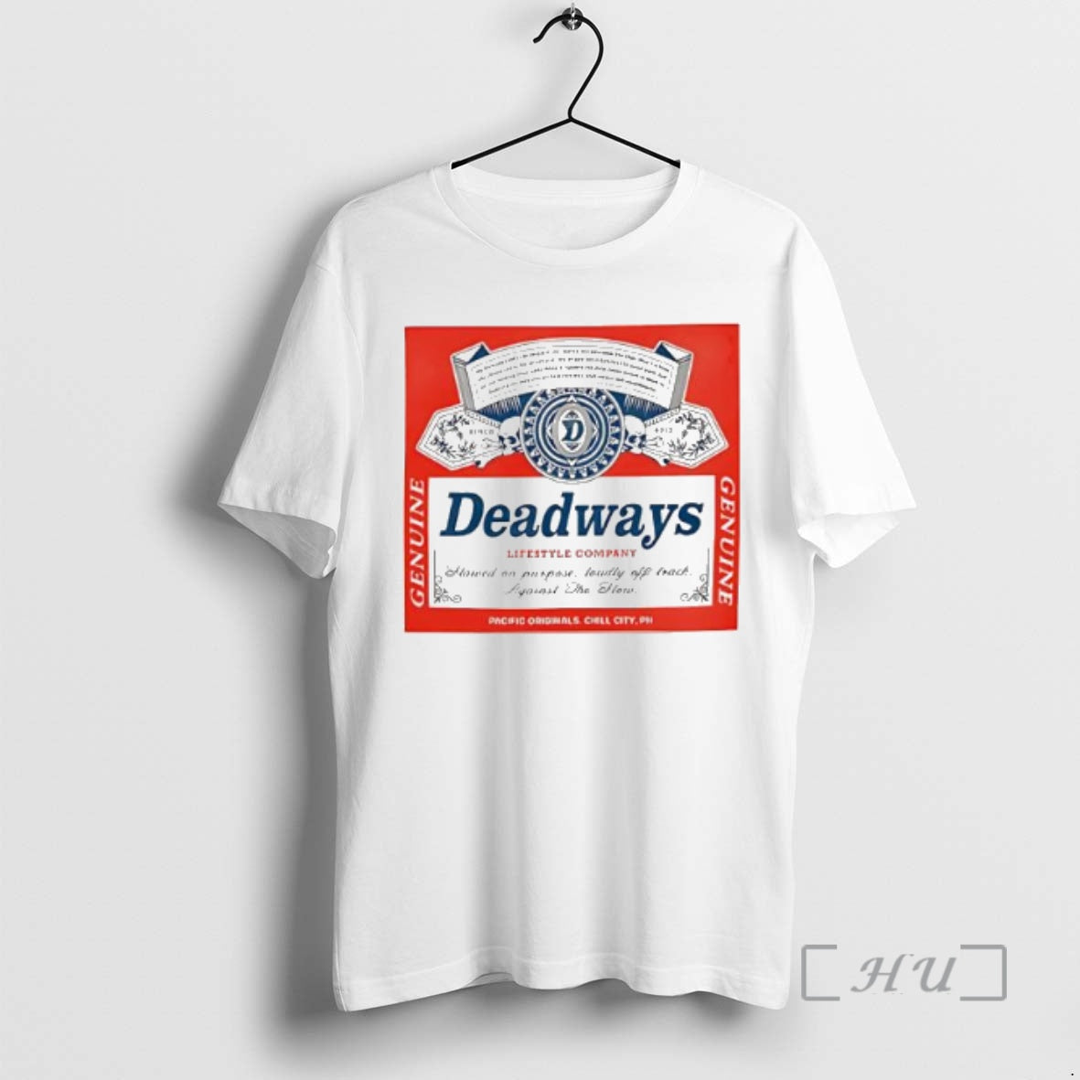 Officials Deadways Budweiser Beer Label Logo Shirt Premium Collection