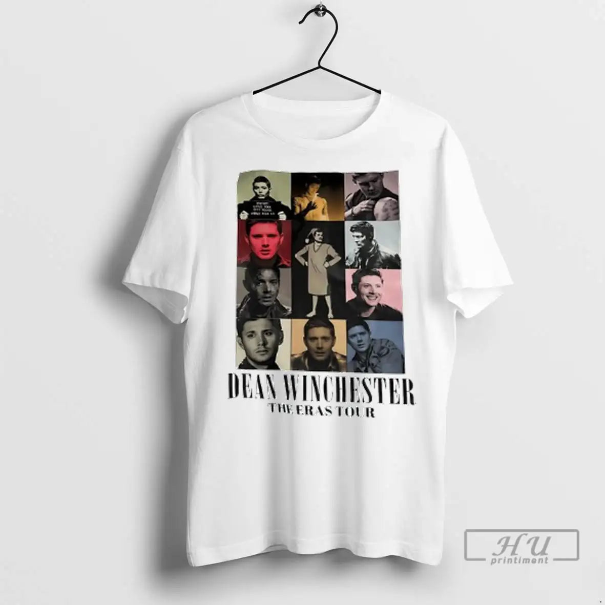 Officials Dean Winchester Tv Show Supernatural Eras Tour T Shirts