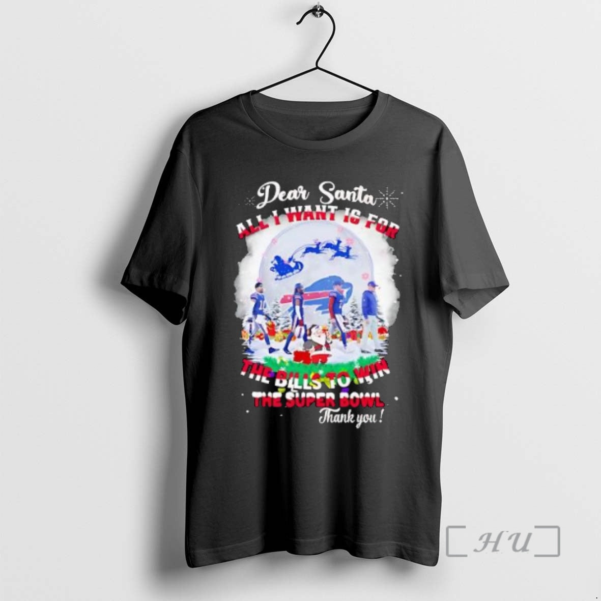 Officials Dear Santa All I Want Is Buffalo Bills To Win Soper Hoodie