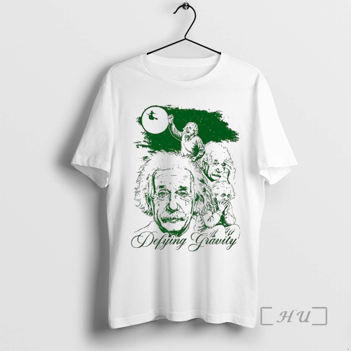 Officials Defying Gravity Einstein Sketch Shirt Stylish Collection