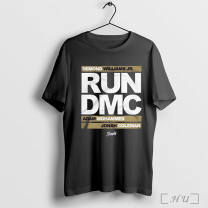 Officials Demond Williams Jr Adam Mohammed Jonah Coleman Run Dmc