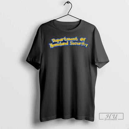 Officials Department Homeland Security T Shirts Shirt Authentic