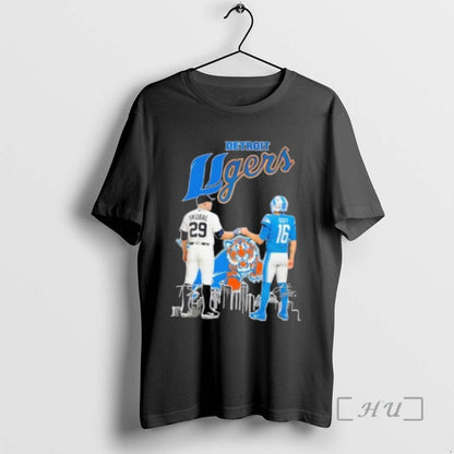 Officials Detroit Ligers Skubal Tigers X Goff Lions Sports Skyline