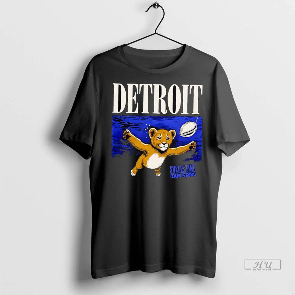Officials Detroit Lions Smells Like Team Spirit T Shirts Sweatshirt