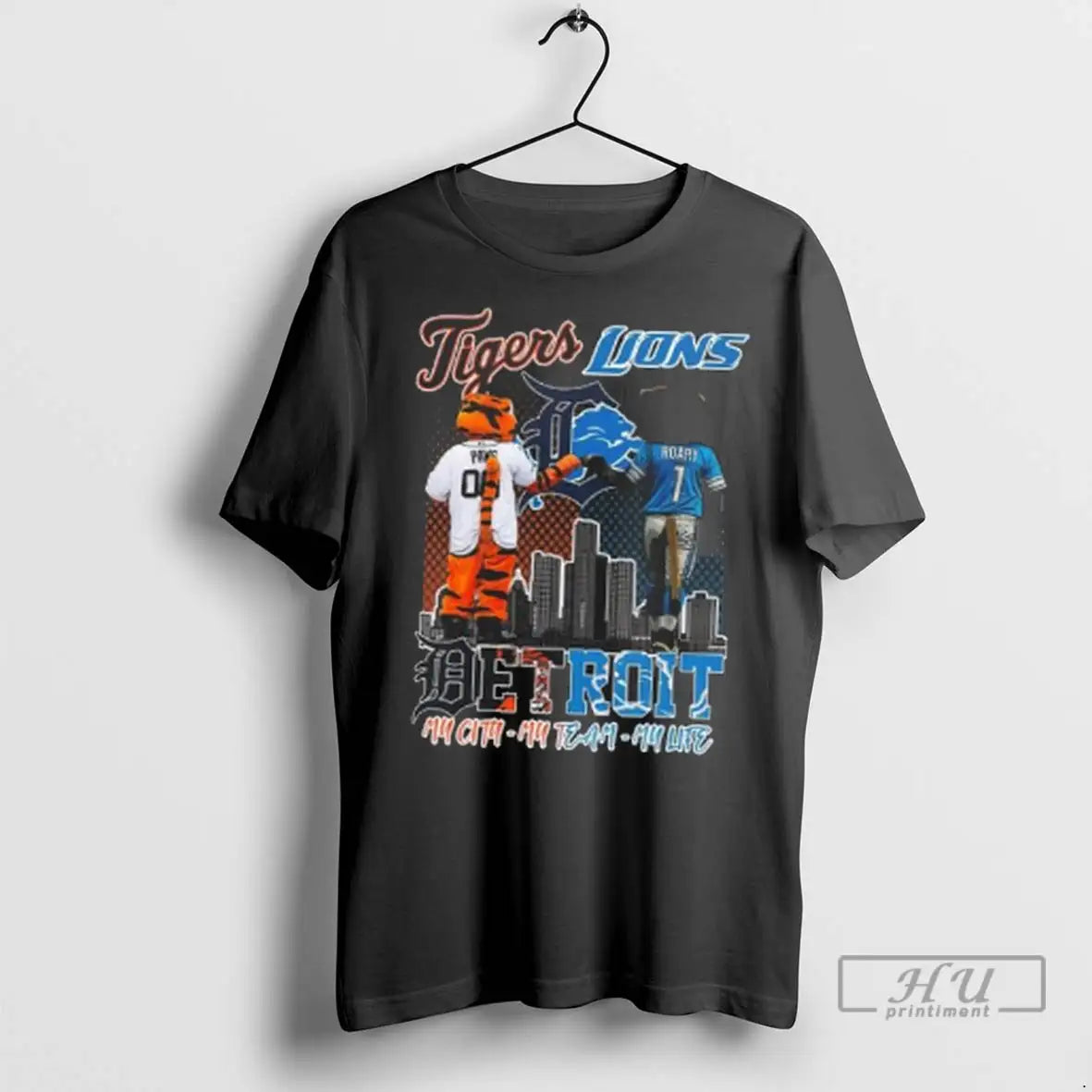 Officials Detroit Tigers And Detroit Lions My City My Team My Life
