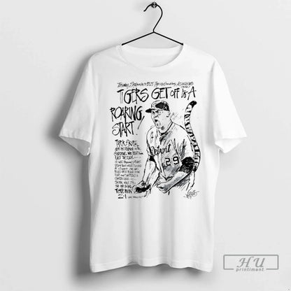 Officials Detroit Tigers Tarik Skubal Get To Roaring Start T Shirts
