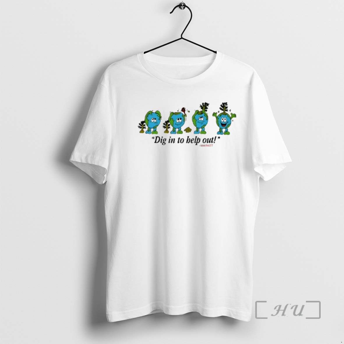 Officials Dig To Belp Out Market Tee Retro Art