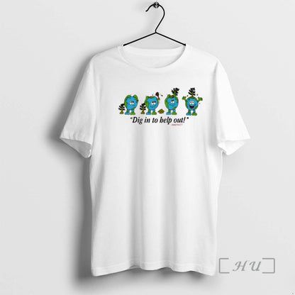 Officials Dig To Belp Out Market Tee Retro Art