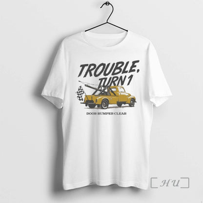 Officials Dirty Mo Media Trouble Turn 1 Door Bumper Clear Long Sleeve