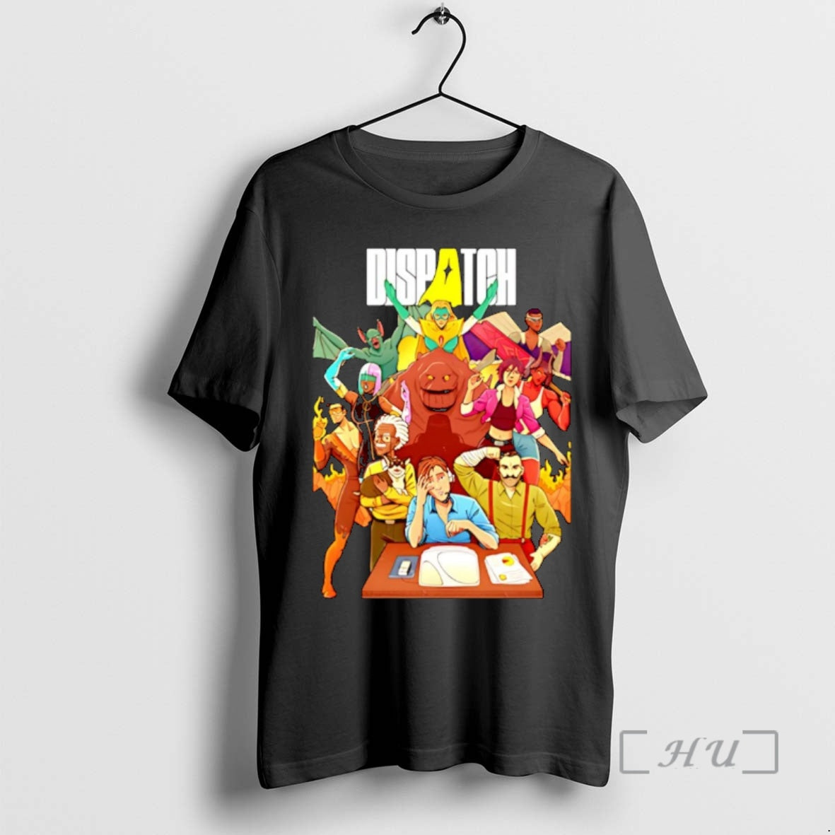 Officials Dispatch Robert Robertson Game Washed Cartoon Sweatshirt