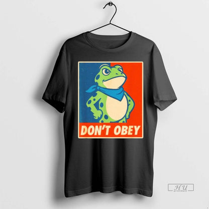 Officials Dont Obey Frog Protest Tank Top Stylish Art
