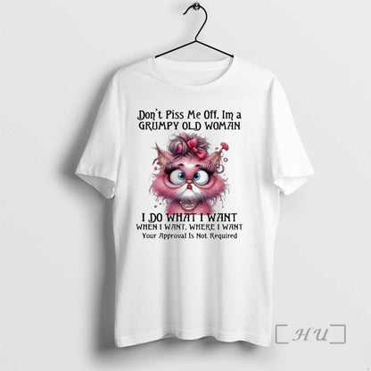 Officials Dont Piss Me Off Im Grumpy Old I Do What I Want Tank Top