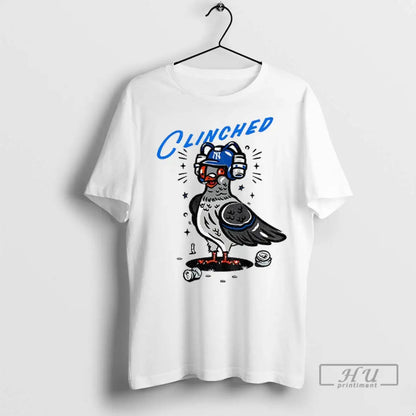 Officials Dove New York Yankees Mlb Baseball Clinched 2025 T Shirts