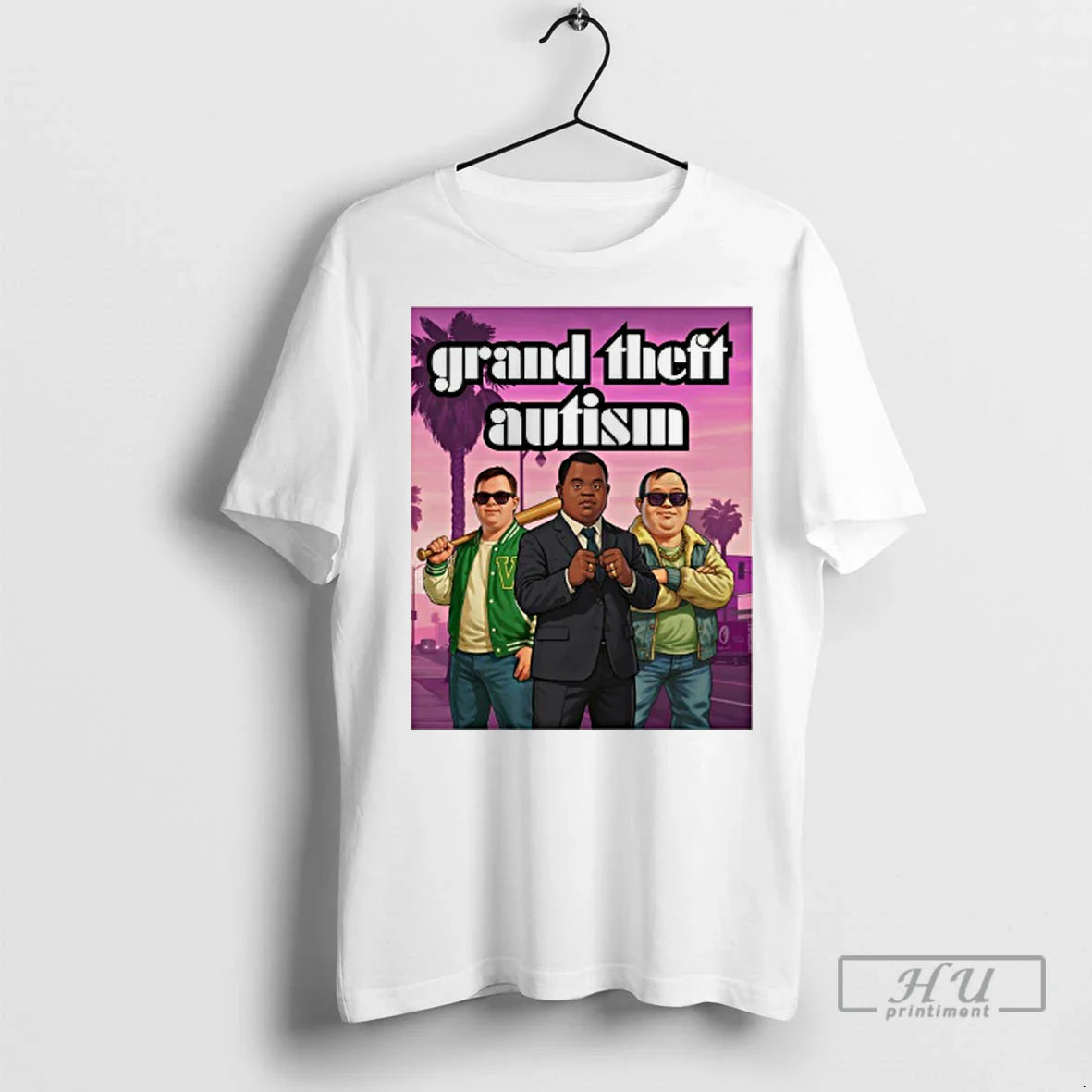 Officials Down Syndrome Grand Theft Autism Meme T Shirts Tank Top