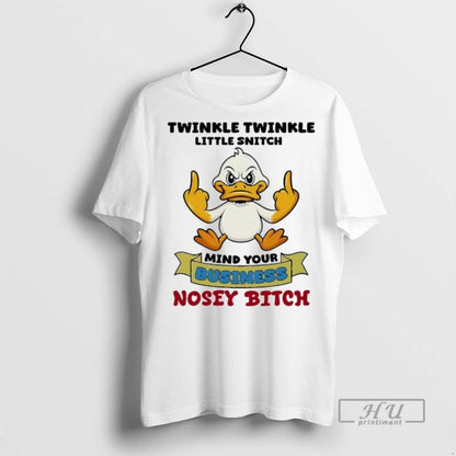 Officials Duck Middle Finger Twinkle Twinkle Little Snitch Mind Your