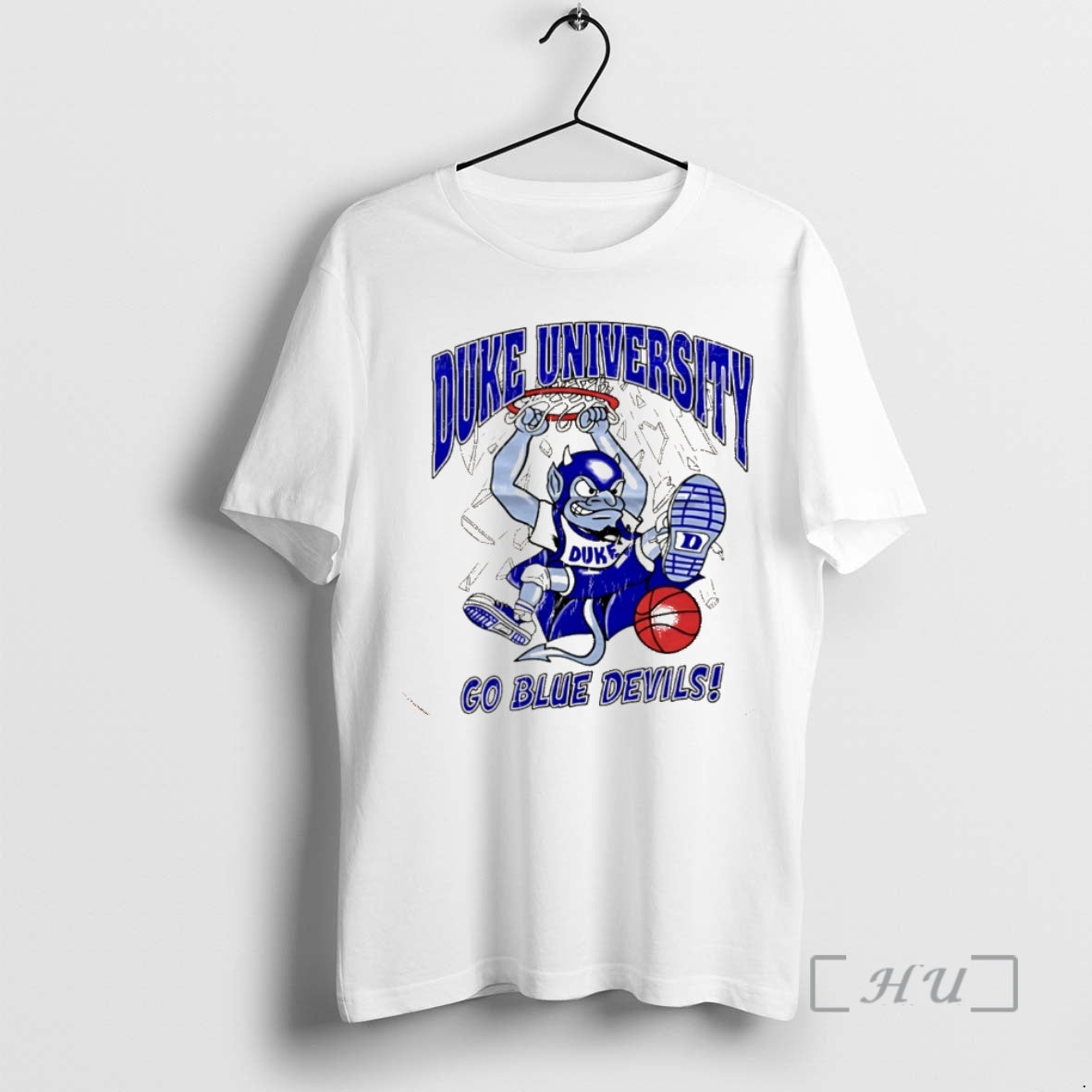 Officials Duke University Basketball Go Blue Devils Mascot Long