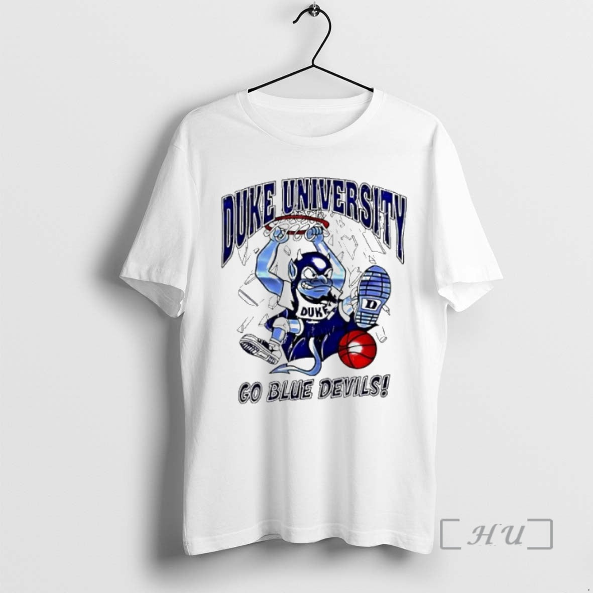 Officials Duke University Basketball Go Blue Devils Mascot Hoodie