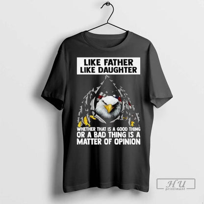 Officials Eagle Like Father Like Daughter Whether That Is Good Thing