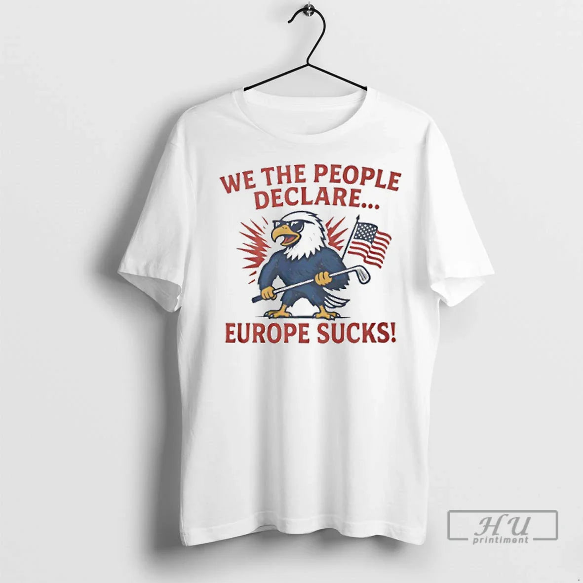 Officials Eagle We People Declare Europe Sucks T Shirts Long Sleeve