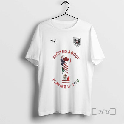 Officials Excited About Playing United Football Ornaments Shirt