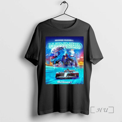 Officials F1 Las Vegas George Russell Winner Sweatshirt Trendy Fashion