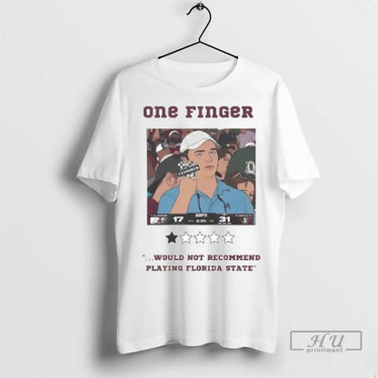 Officials Fsu One Finger Would Not Recommend Playing Florida State