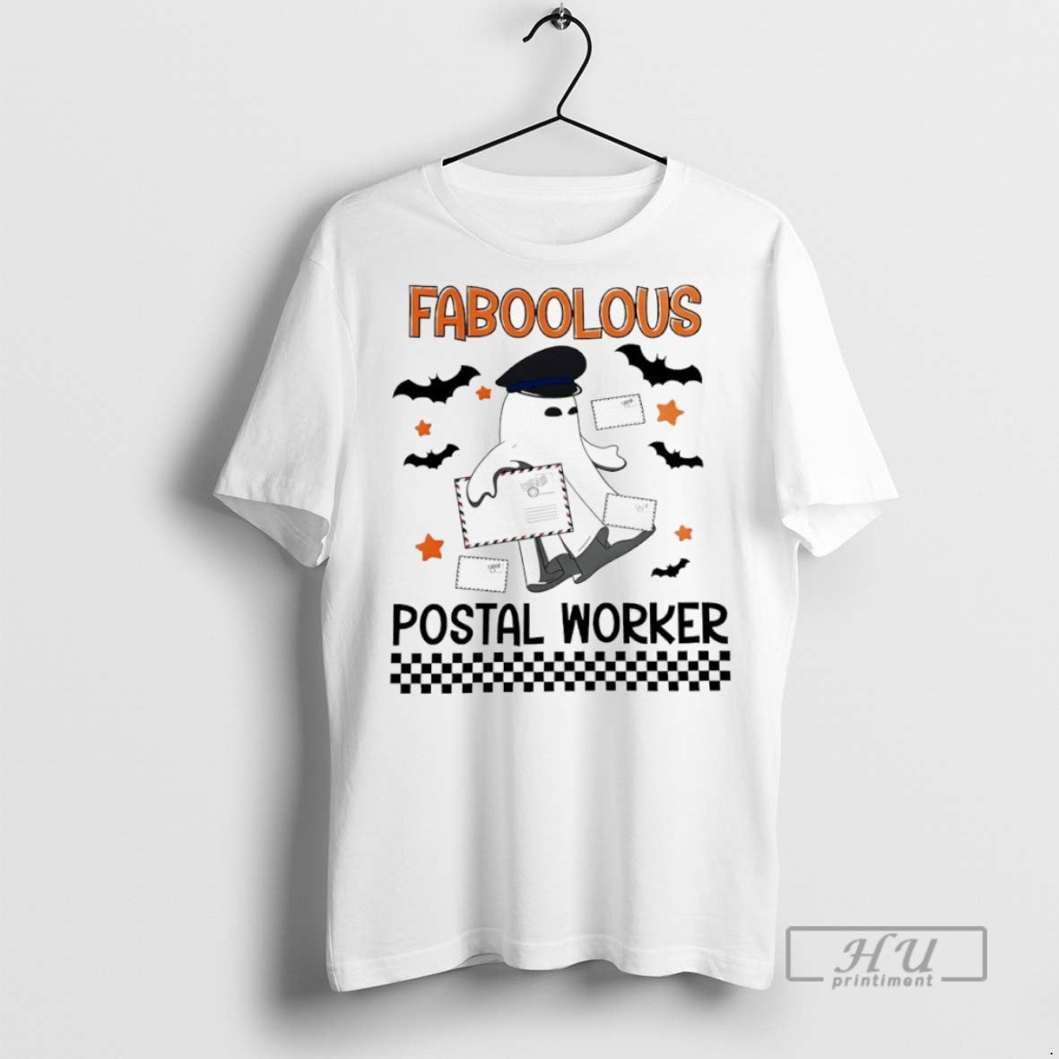 Officials Fab Boo Lous Postal Worker Halloween T Shirts Tank Top