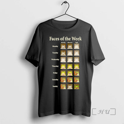 Officials Faces Week Tee Retro Gift