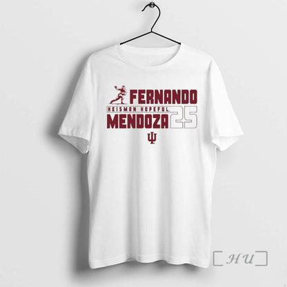 Officials Fernando Mendoza Indiana Hoosiers 25 Heisman Hopeful Hoodie