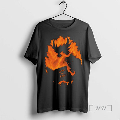 Officials Fiery Shadow Demon Reading How To Pass Book Tee Exclusive