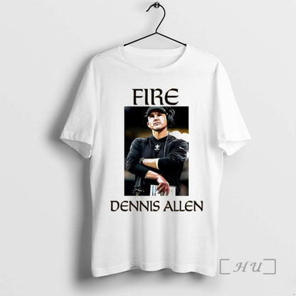 Officials Fire Dennis Allen New Orleans Saints Tee Authentic Outfit