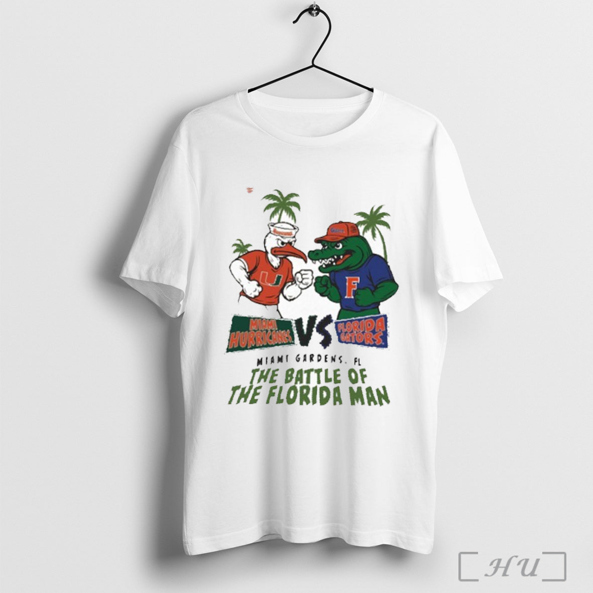 Officials Florida Gators Vs Miami Hurricanes 2025 Battle Florida Tee