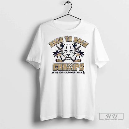 Officials Florida Panthers Back To Back Champions 2025 We Beat