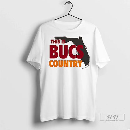 Officials Florida This Is Bucs Country Tampa Bay Buccaneers T Shirts