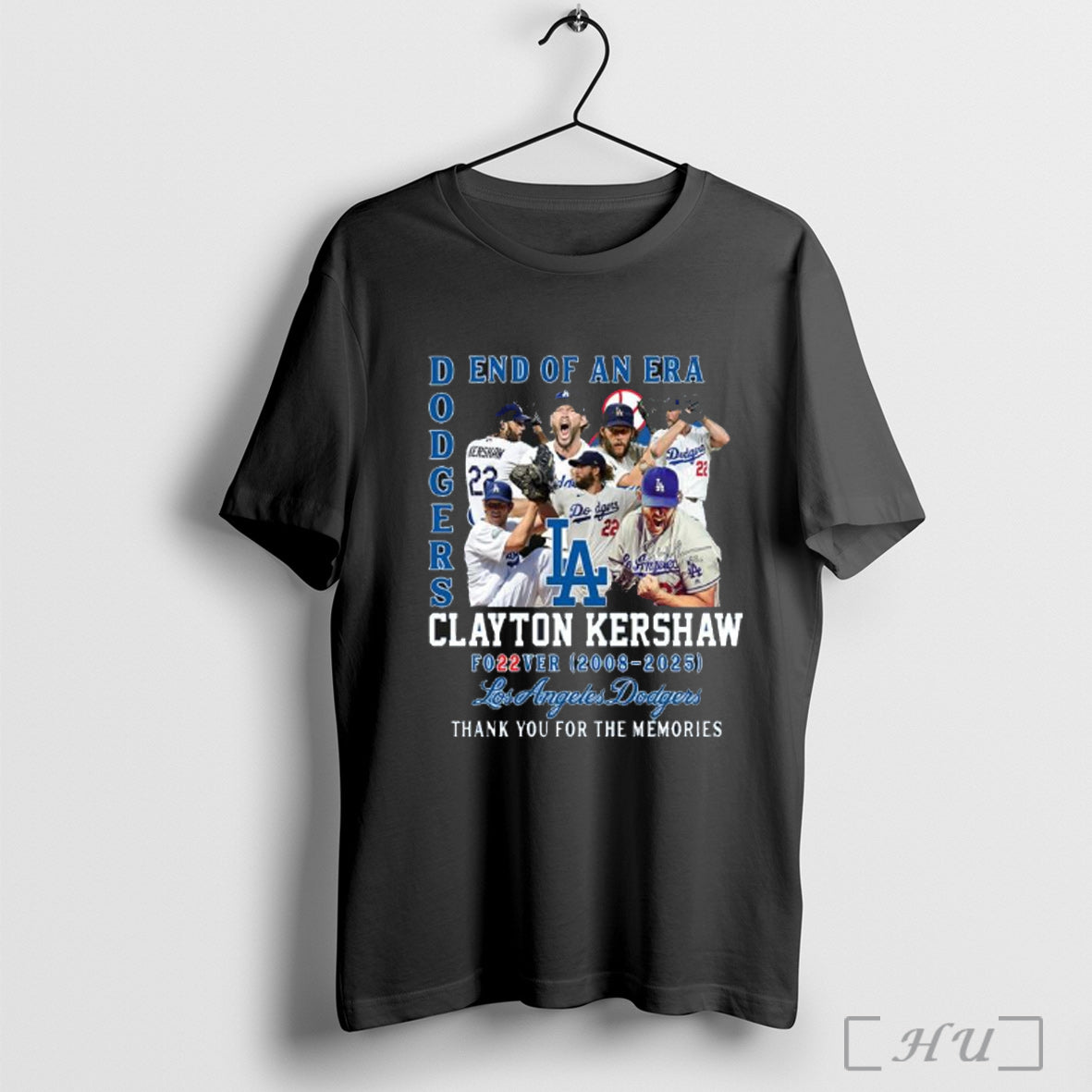 Officials Forever 22 End Era Clayton Kershaw 2008 2025 Thank You