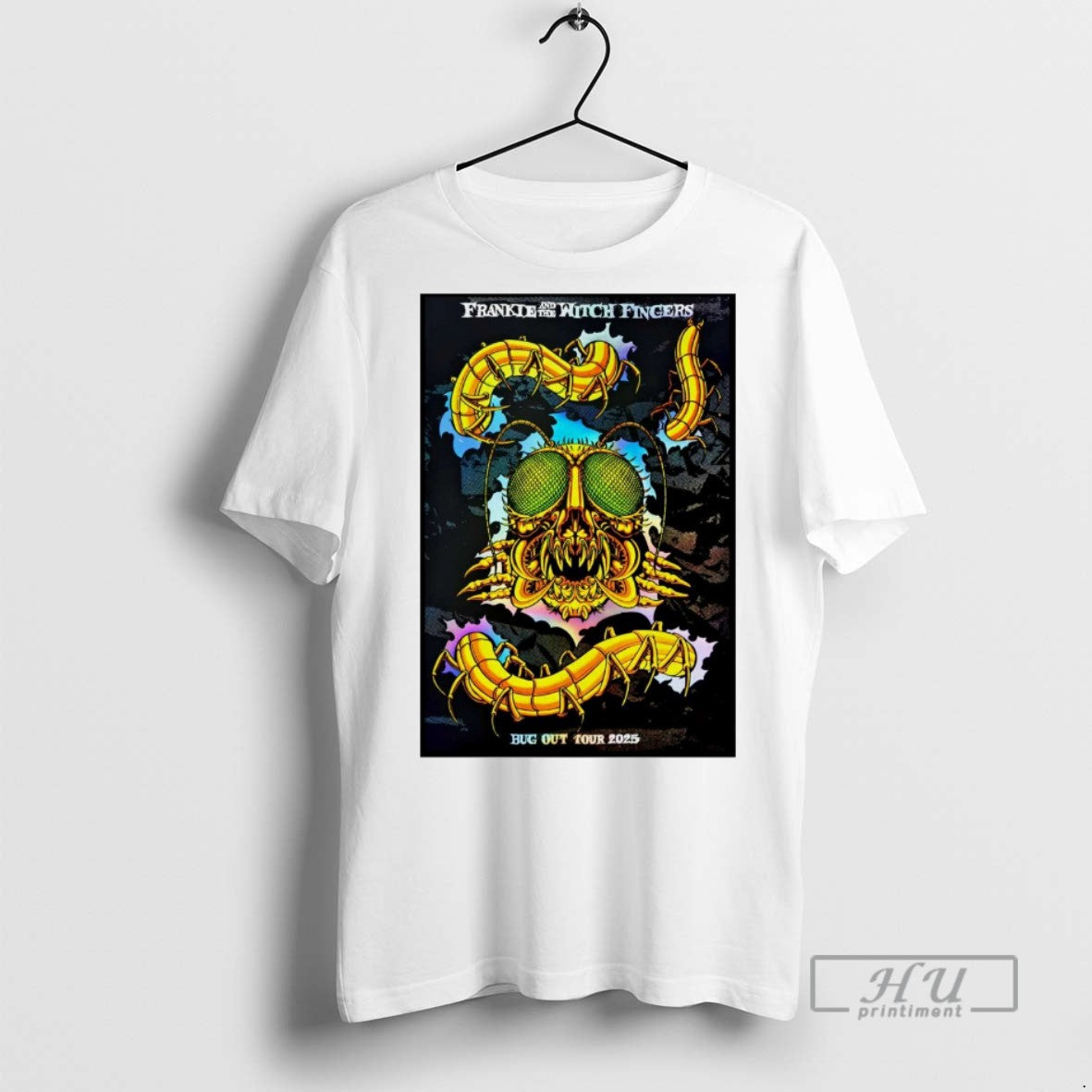 Officials Frankie And Witch Fingers Bug Out Tour 2025 T Shirts Long