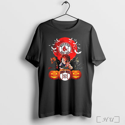 Officials Freddy Krueger Chucky And Ghostface Moon Boston Red Sox Mlb