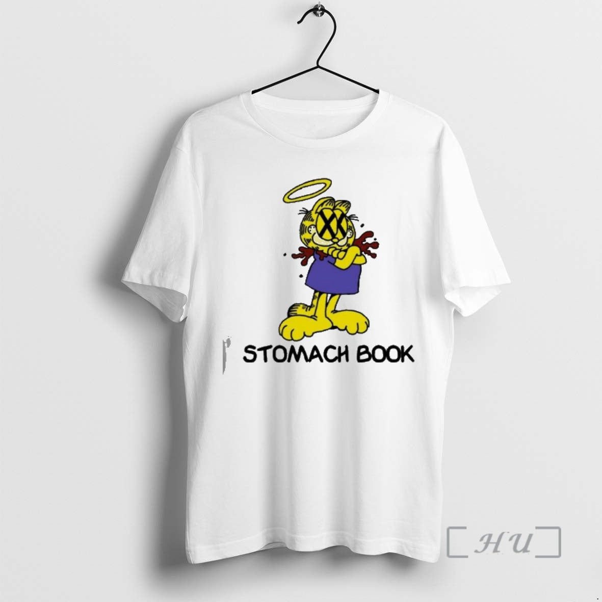 Officials Free Divide Stomach Book Lasagna Tee Classic Look