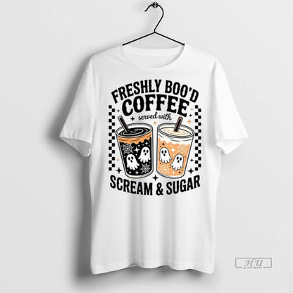 Officials Freshly Bood Coffee Served Cream And Sugar Halloween