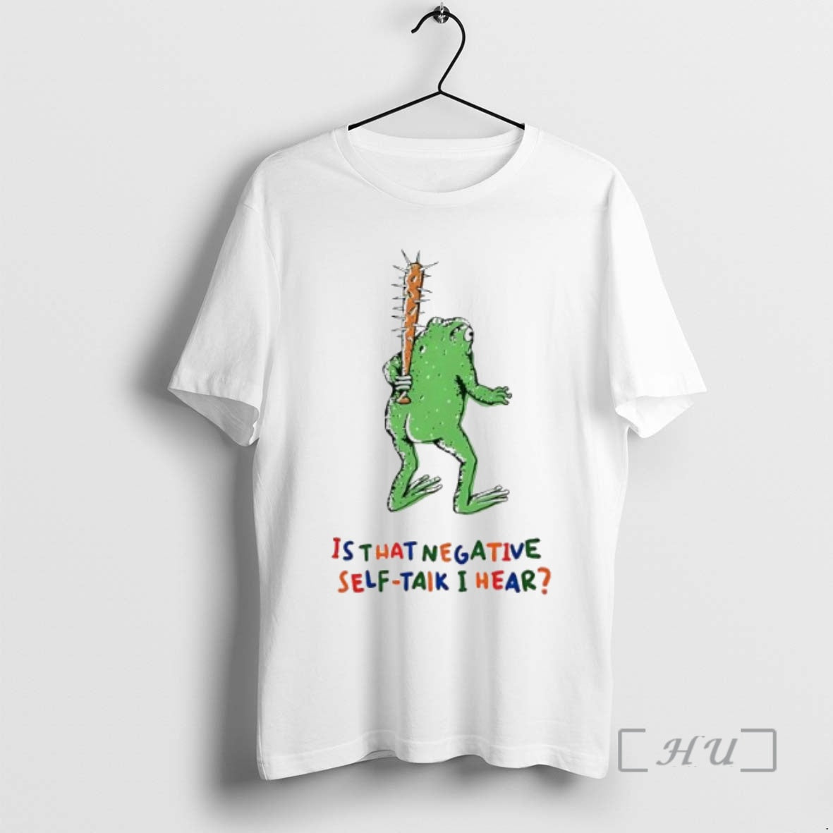 Officials Frog Is That Negative Self Talk I Hear Shirt Trendy Fashion