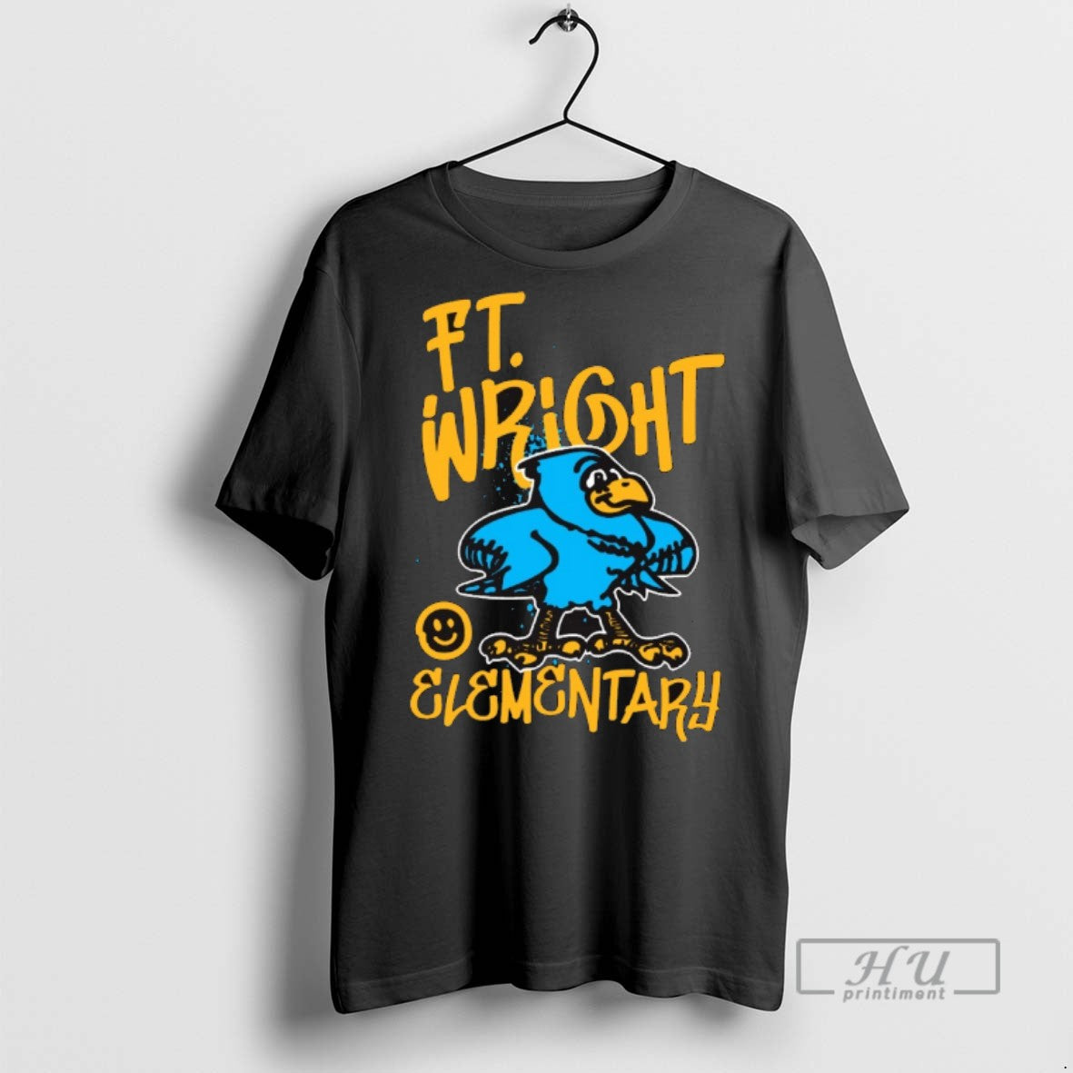 Officials Ft Wright Elementary Smiley Graffiti Painting T Shirts Tee